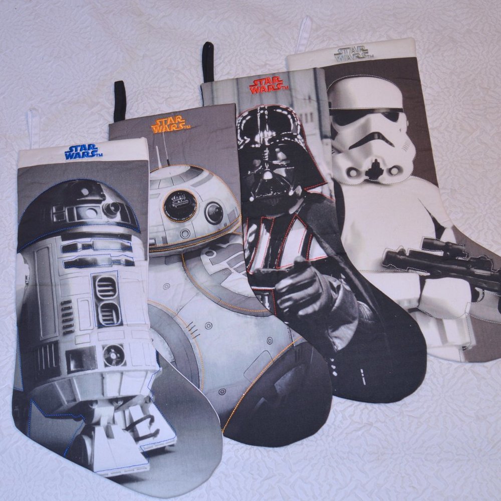 Star Wars Set of 4 Christmas Stockings